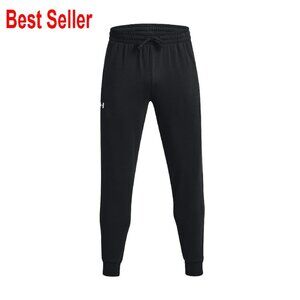 Men's Fleece Joggers Tapered Fit Classic Comfort Casual Activewear Pants